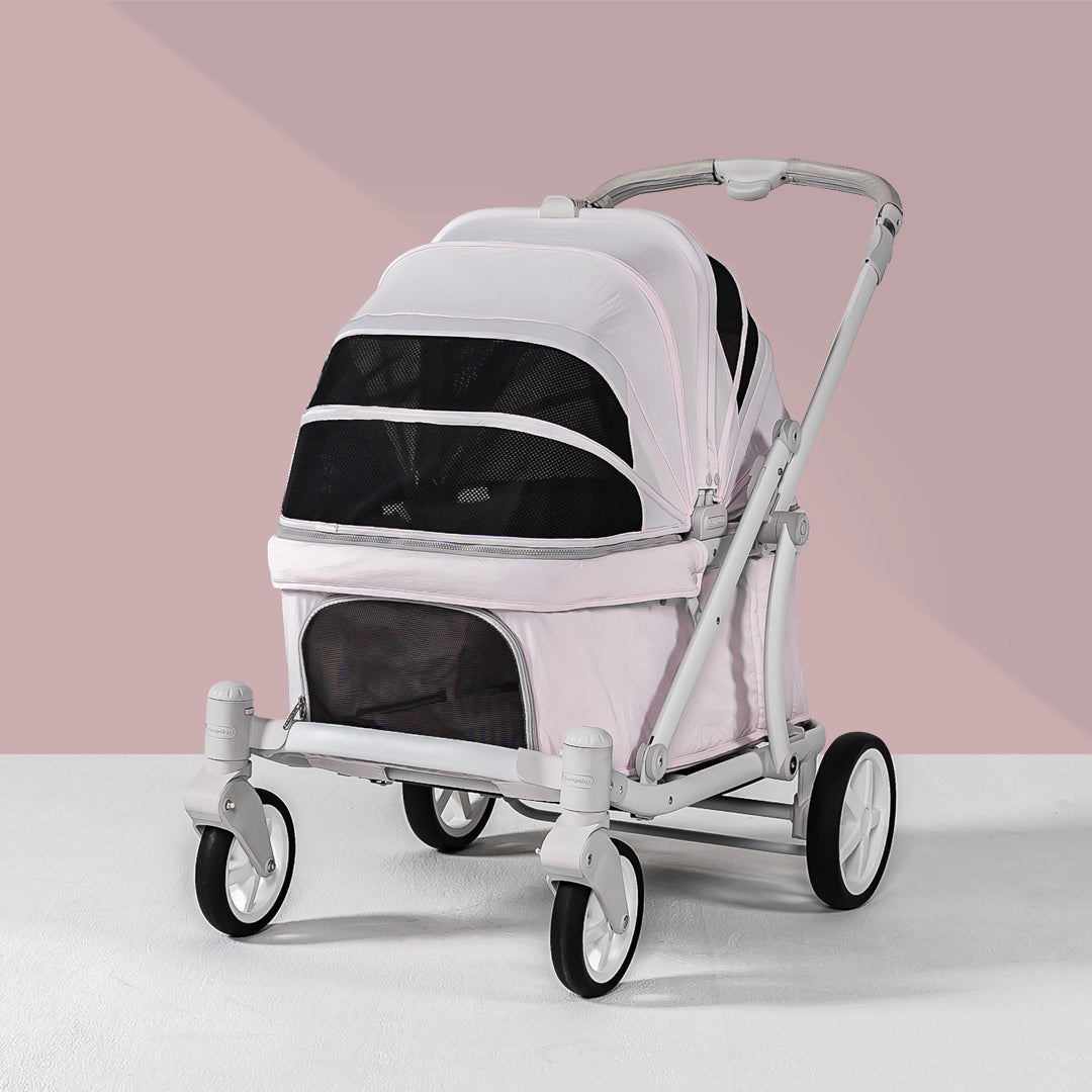 Introducing Pompolarr: The Premium Pet Stroller with Infant Technology